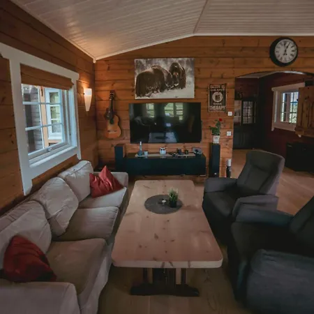 Snerting Ranch - Comfty And Modern Log House Villa *