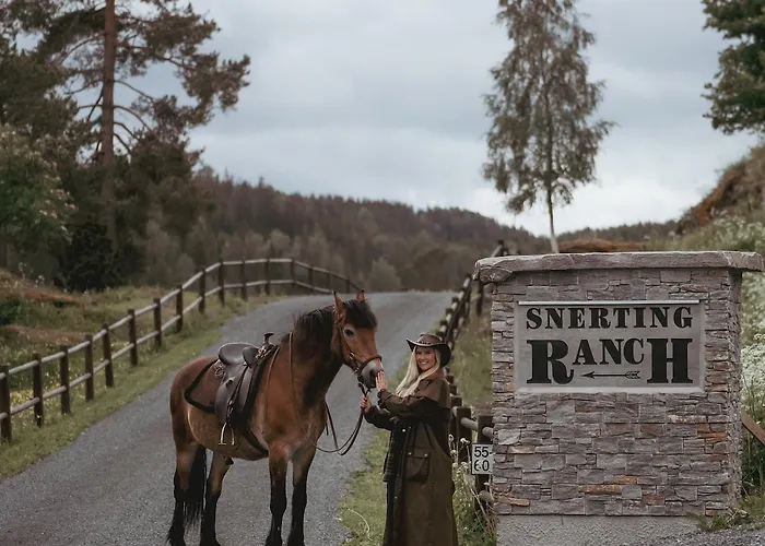 Snerting Ranch - Comfty And Modern Log House * Stokkan